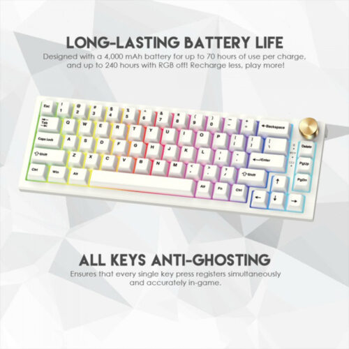 Fantech MAXFIT67 MK858 Wireless Mechanical Gaming Keyboard