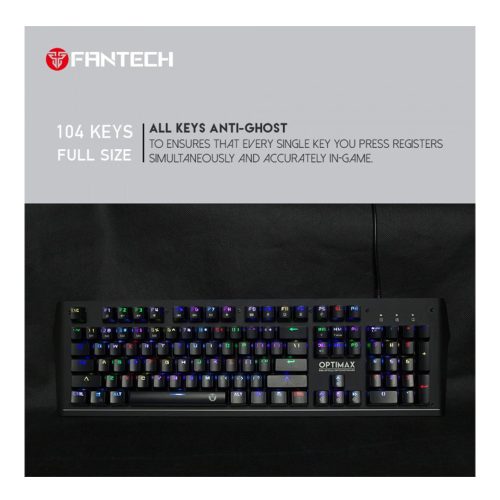 Fantech MK885 OPTIMAX RGB Optical Mechanical Gaming Keyboard