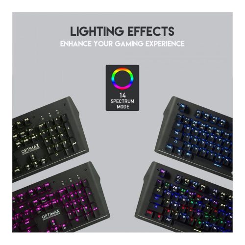 Fantech MK885 OPTIMAX RGB Optical Mechanical Gaming Keyboard