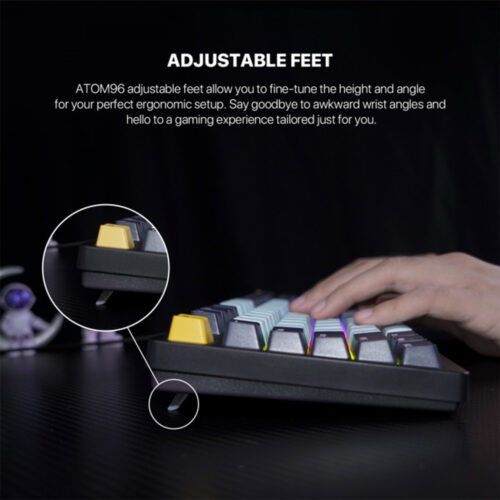 Fantech MK890V2 Atom 96 RGB Mechanical Keyboard