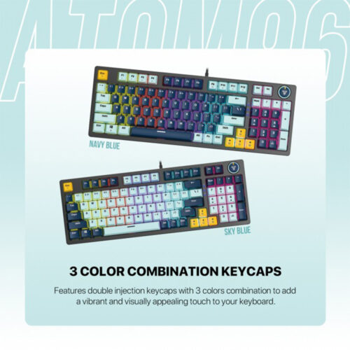 Fantech MK890V2 Atom 96 RGB Mechanical Keyboard