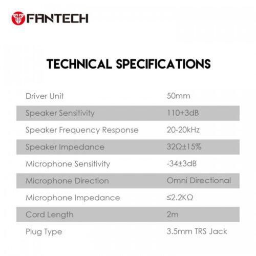 Fantech PORTAL HQ55 Gaming Headset