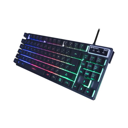 Fantech TKL II K613 FIGHTER  RGB Feel Mechanical Gaming Keyboard