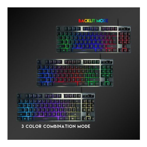 Fantech TKL II K613 FIGHTER  RGB Feel Mechanical Gaming Keyboard