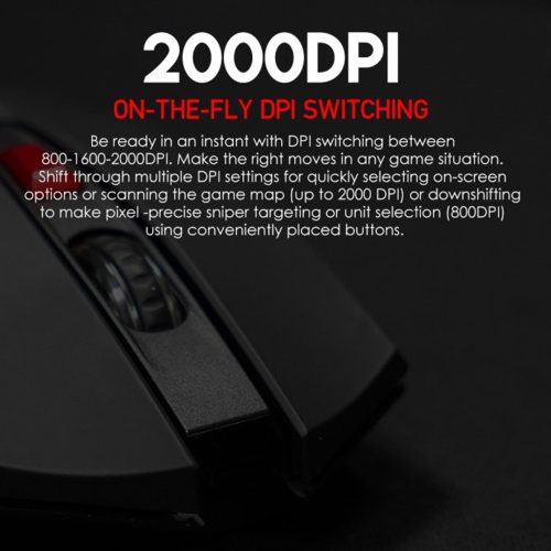 FANTECH WG10 GAREN 2.4GHz Wireless Gaming Mouse