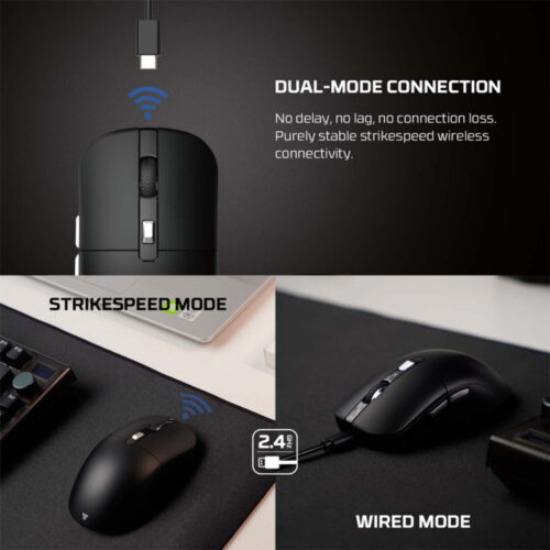 Fantech WG9S KANATA S Dual Mode Wired & Wireless Gaming Mouse