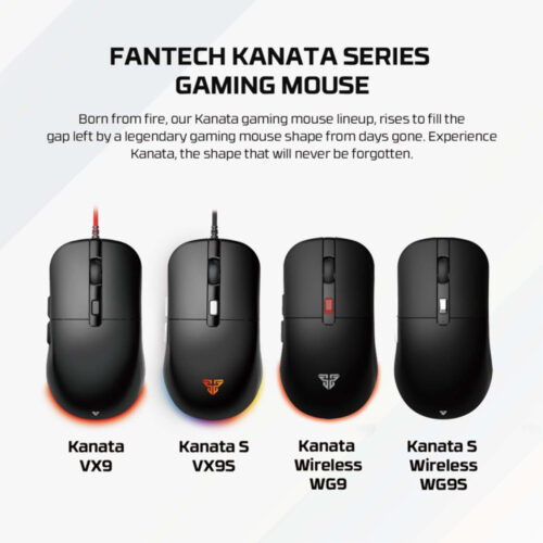 Fantech WG9S KANATA S Dual Mode Wired & Wireless Gaming Mouse