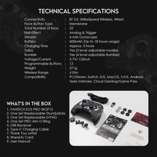 Fantech WGP15 EOS PRO