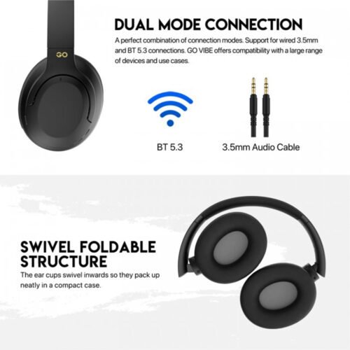 Fantech WH05 GO Vibe Dual Mode Wireless Headphone