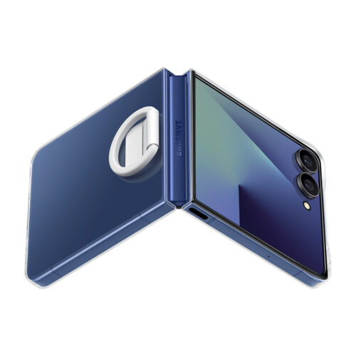 Samsung Galaxy Z Flip7 Ring Clear Case