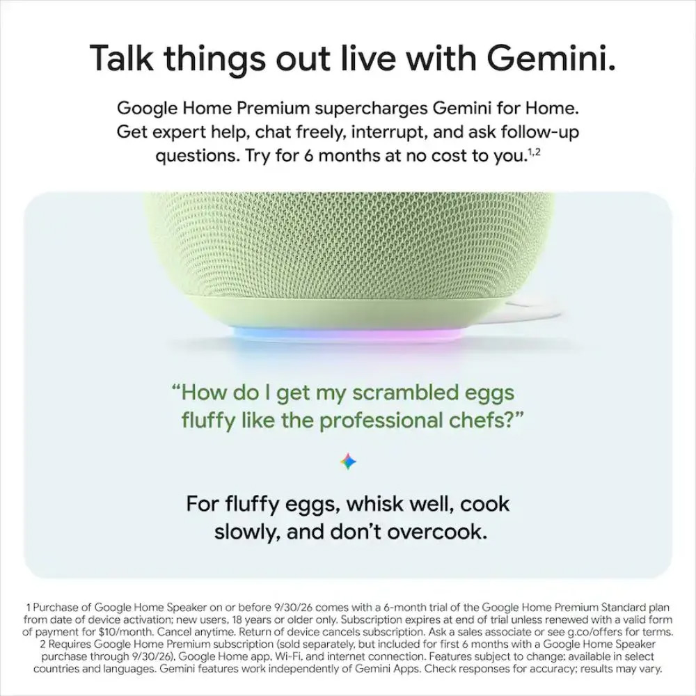 Google Home Speaker Google Home Speaker