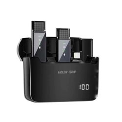 Green Lion 2 in 1 Digital Display Wireless Microphone