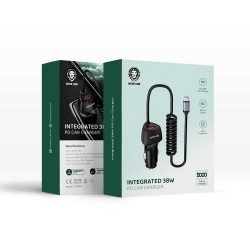 Green Lion Integrated 38W Car Charger (Type-C Output)
