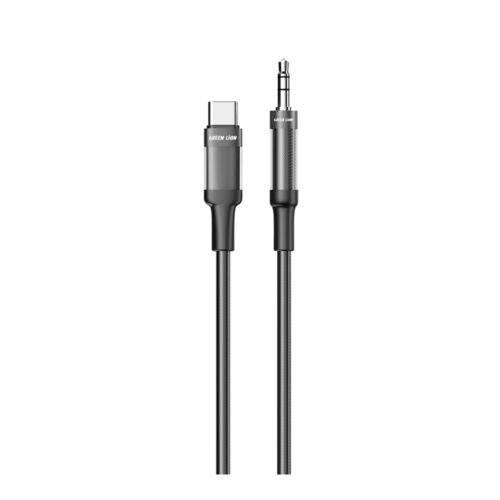 Green Lion USB-C to AUX Braided Cable 1M