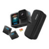 Hero13 Black + Extra Battery + 128GB MicroSD card + Case