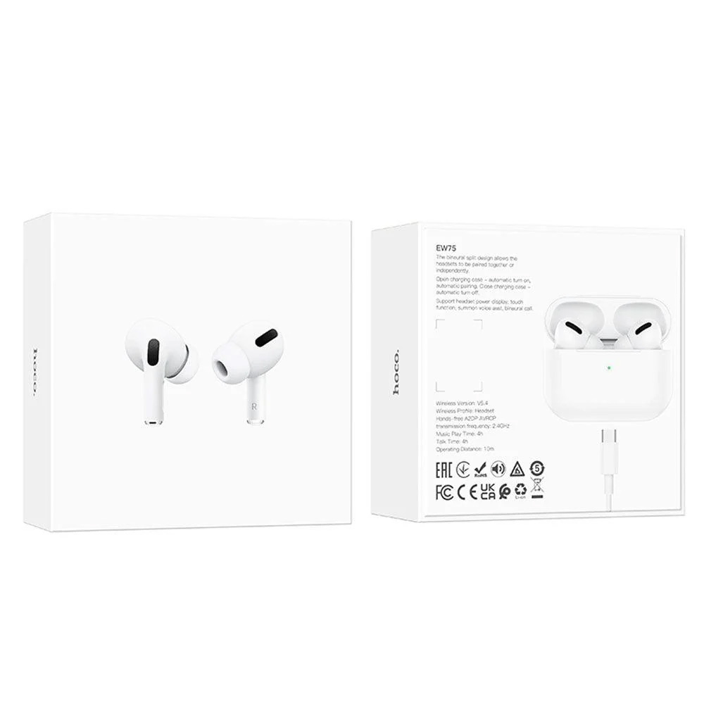 Hoco EW75 Bluetooth 5.4 In-Ear Binaural 3rd Gen Hoco EW75 Bluetooth 5.4 In-Ear Binaural 3rd Gen