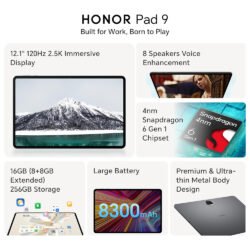 Honor Pad 9 WiFi Tablet with Free Bluetooth Keyboard
