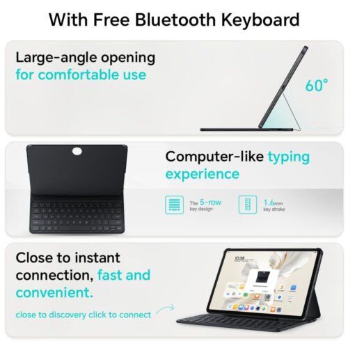 Honor Pad 9 WiFi Tablet with Free Bluetooth Keyboard