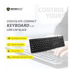 Micropack Compact Wired keyboard (En/Ar)