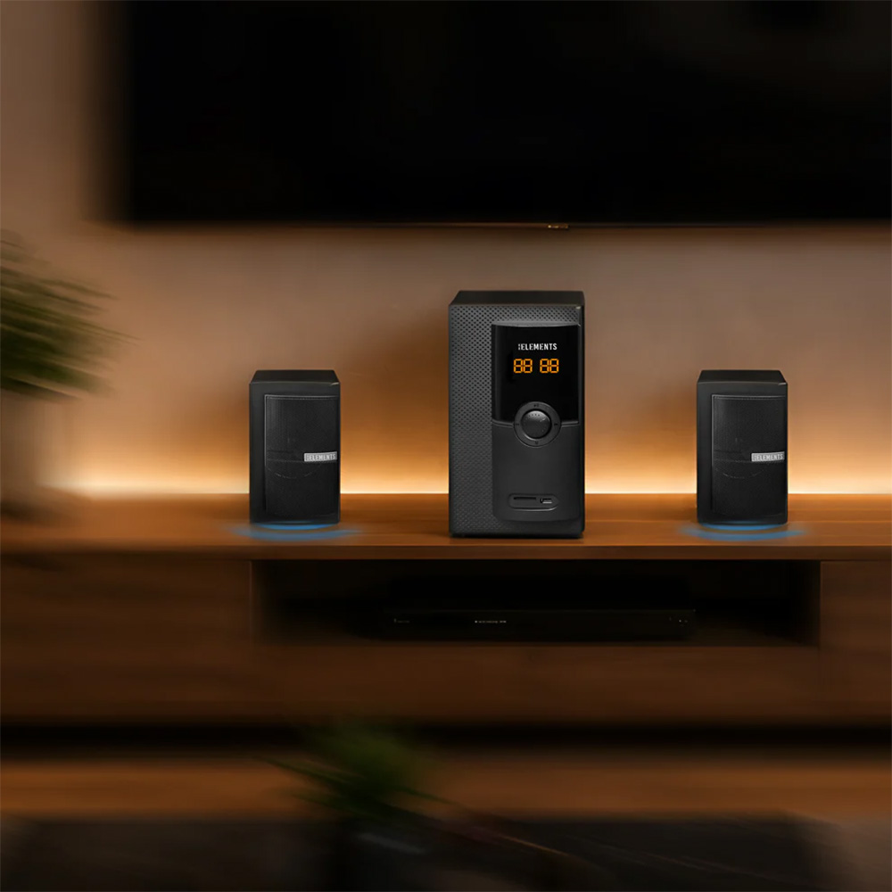 KB ELEMENTS 2.1 Multimedia Speaker System – EA24S KB ELEMENTS 2.1 Multimedia Speaker System – EA24S