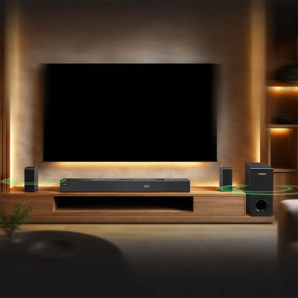 KB ELEMENTS 5.1.2 Channels Wireless Home Theater System – EA407WS KB ELEMENTS 5.1.2 Channels Wireless Home Theater System – EA407WS