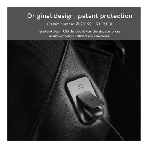 Kingsons Business Design Backpack KS3210W, Black, 15.6 Inch