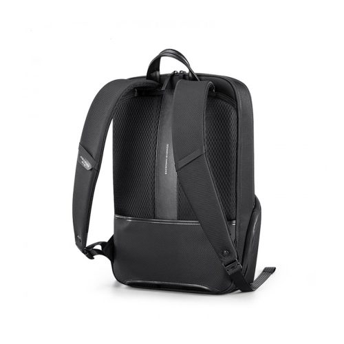 Kingsons Premium Leather Backpack KS3246W, Black, 15.6 Inch
