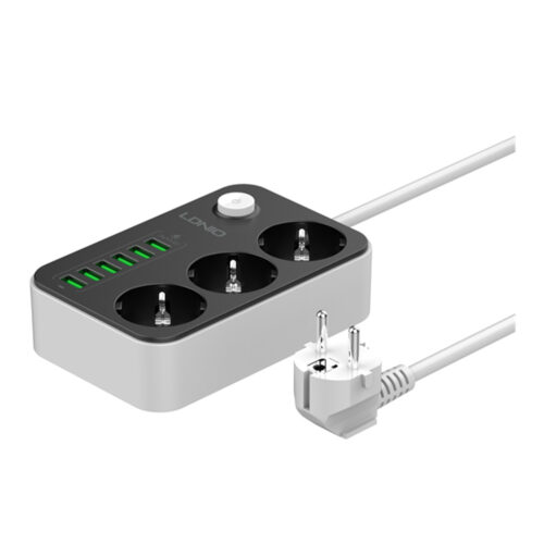 LDNIO 3 AC Outlets EU Power Strip | SE3631