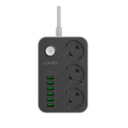LDNIO 3 AC Outlets EU Power Strip | SE3631