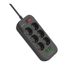 LDNIO 6 AC Outlets EU Power Strip SE6403