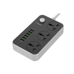 LDNIO SC3604 3 Port + 6 USB Universal Power Socket