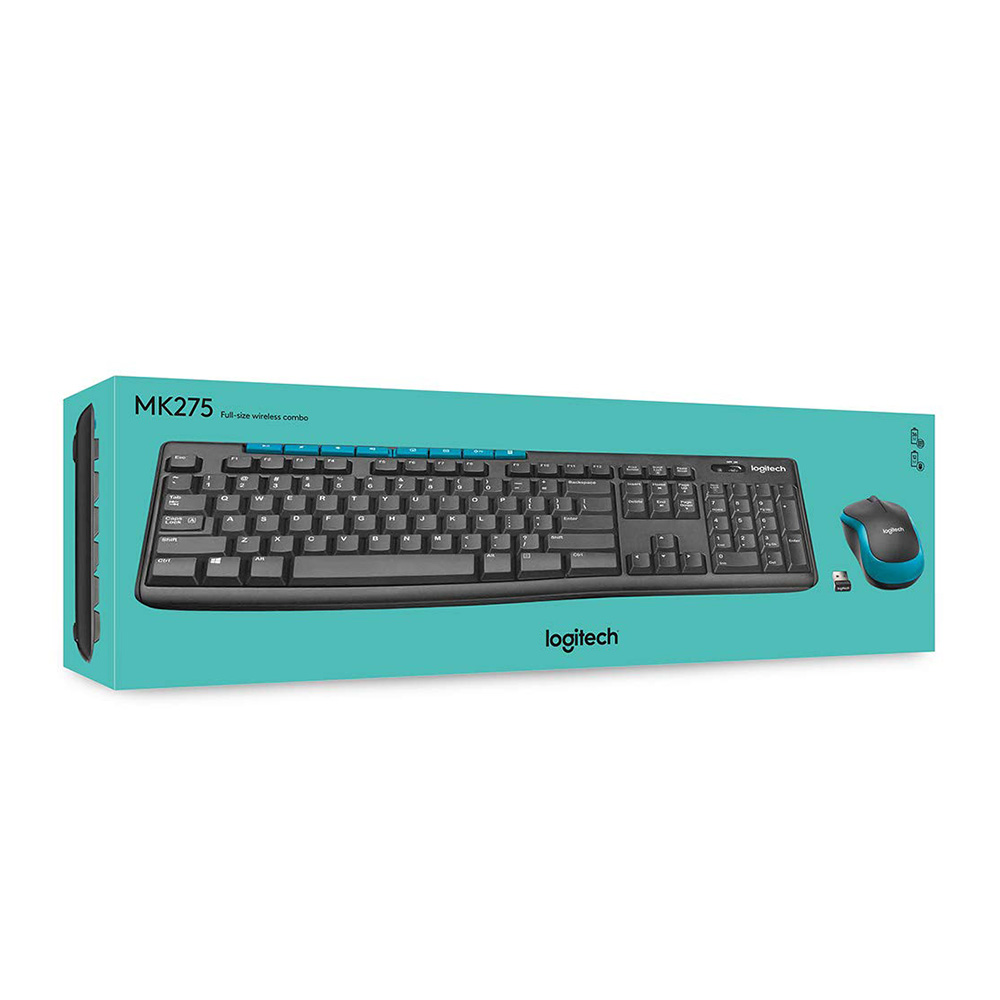 Logitech MK275 Wireless Keyboard and Mouse Combo Logitech MK275 Wireless Keyboard and Mouse Combo