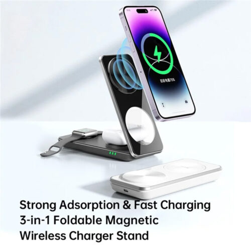 Mcdodo 3 in 1 Foldable Magnetic Wireless Charger CH-115