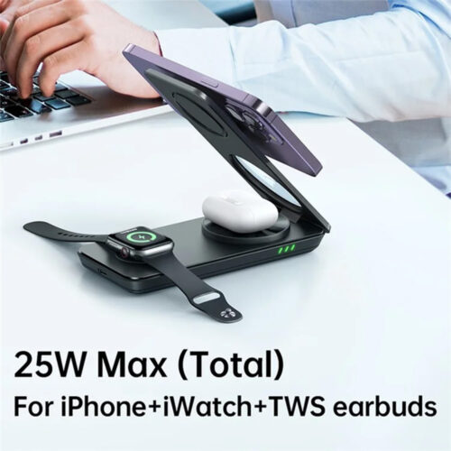 Mcdodo 3 in 1 Foldable Magnetic Wireless Charger CH-115