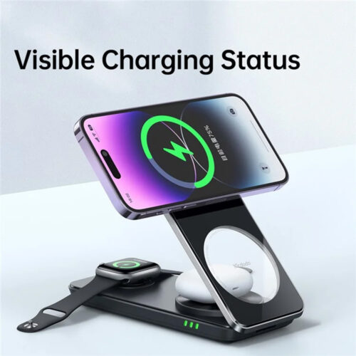 Mcdodo 3 in 1 Foldable Magnetic Wireless Charger CH-115