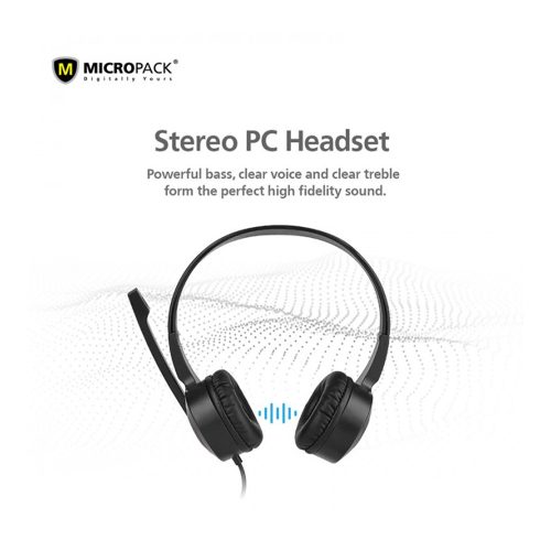 Micropack Chat & Stereo USB Computer Headset