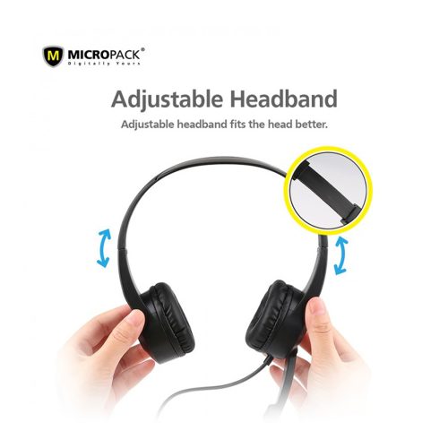 Micropack Chat & Stereo USB Computer Headset