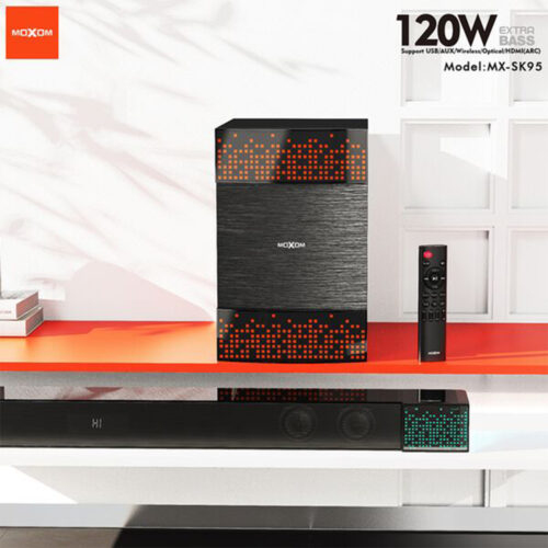 MOXOM SK95 Soundbar Speaker With Subwoofer 120W