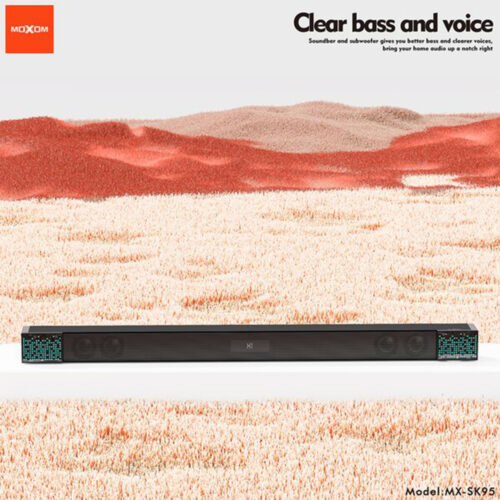 MOXOM SK95 Soundbar Speaker With Subwoofer 120W