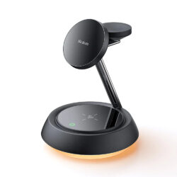 McDodo 3 in 1 Magnetic Wireless Charging Station with Night Light