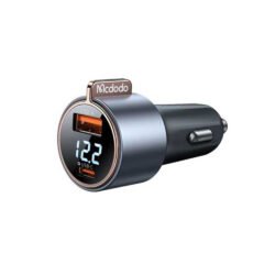 Mcdodo 75W USB Dual Car Charger with Voltage Display