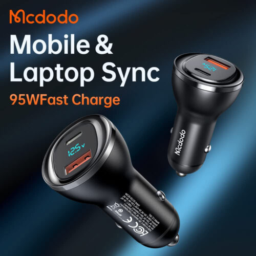 Mcdodo CC-5670 95W Digital Display PD Fast Car Charger