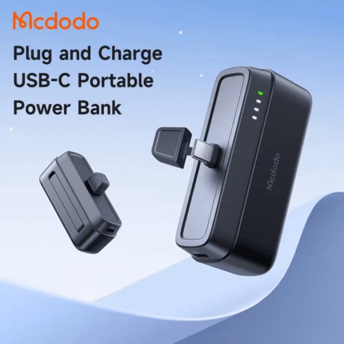 Mcdodo MC-630 20W 5000mAh Power Bank Built-in USB-C Connector