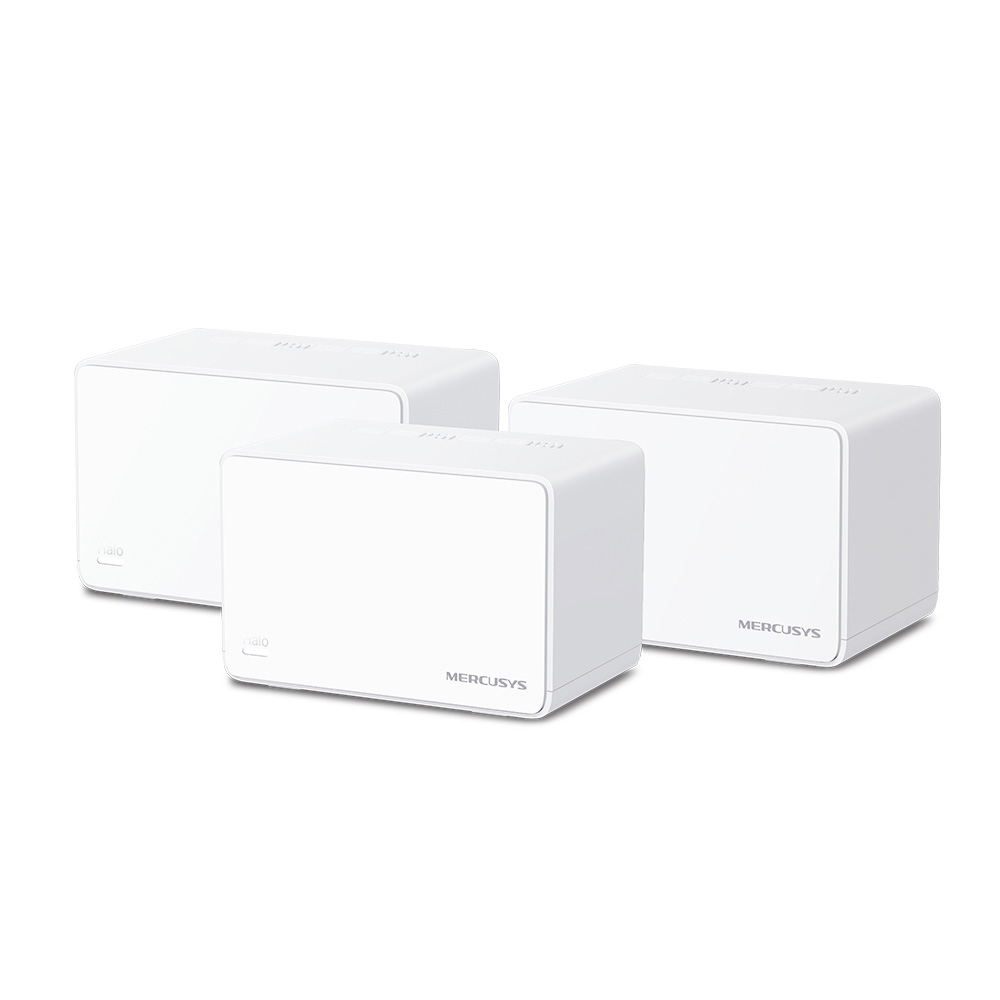 Mercusys AX3000 Whole Home Mesh WiFi 6 System – Halo H80X (3-pack) Mercusys AX3000 Whole Home Mesh WiFi 6 System – Halo H80X (3-pack)