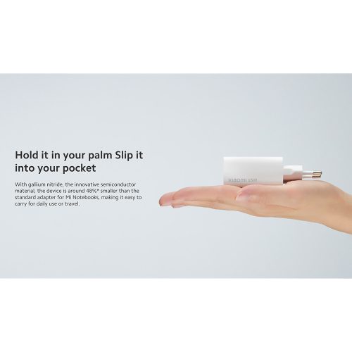 Mi 65W Fast Charger with GaN Tech