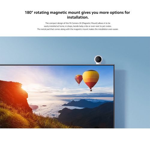 Xiaomi Mi Home Security Camera 2K Magnetic Mount