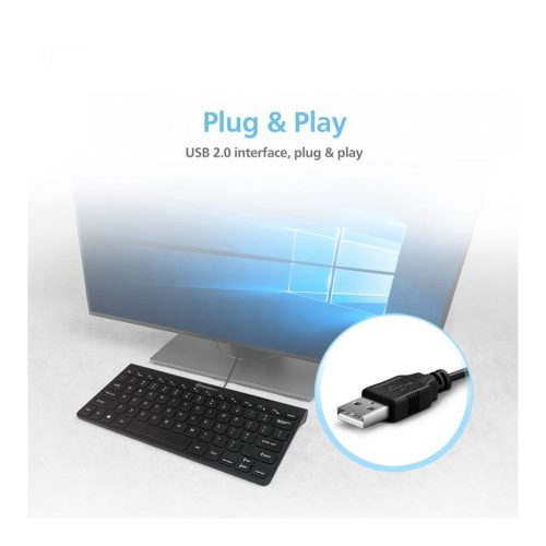 Micropack K-2208STL Wired Compact Keyboard