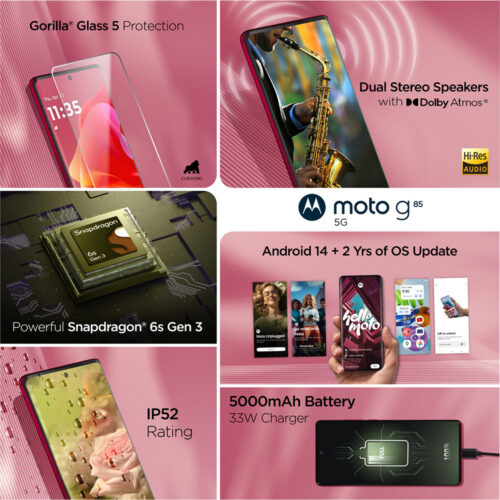 Motorola Moto G85 5G – 12/256GB