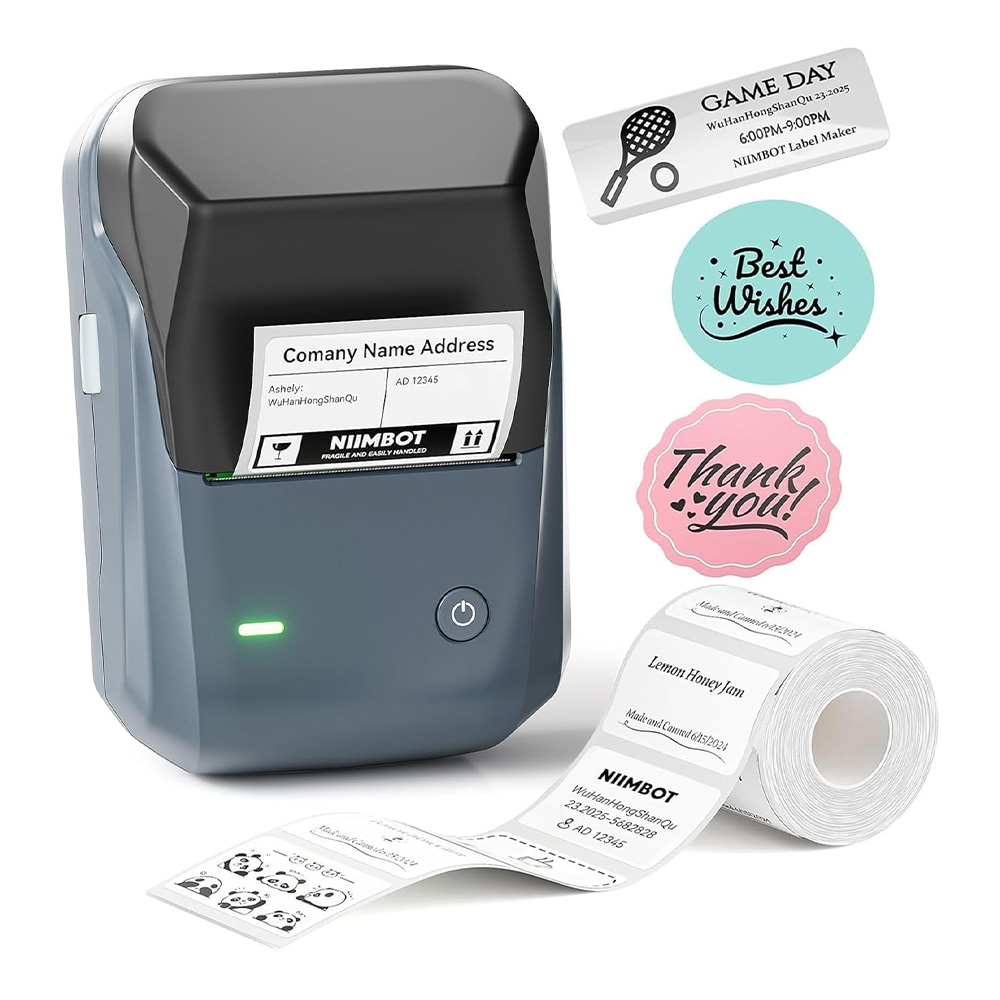 NIIMBOT B1 Thermal Label Maker Machine with Tape NIIMBOT B1 Thermal Label Maker Machine with Tape