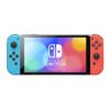 Neon Blue and Red Joy-Con, Black Dock